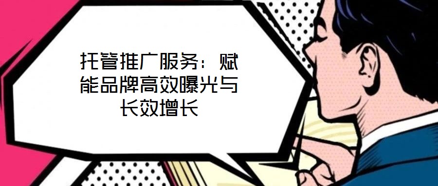 托管推廣服務:賦能品牌高效曝光與長效增長